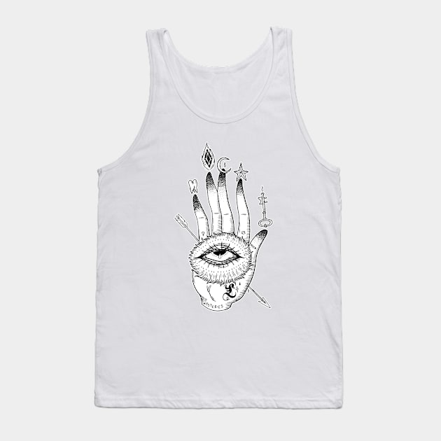 Hand of the Mysteries Tank Top by lOll3